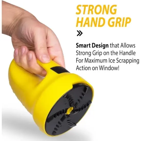 Zone Tech USB Rechargeable Electric Snow Ice Scraper - Automotive Portable Cordless Ice and Snow Scraper for Car Windshield Snow Removal image {3}