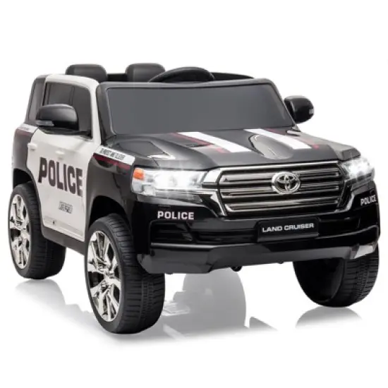 2 Seater Kids Ride On Truck, 12V Battery Powered Electric Vehicle w/Remote Control, 3 Speeds, Led Lights, Music & Horn, Spring Suspension Boys Girls image {8}