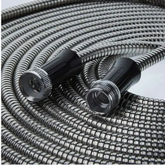 Bionic Steel 25 Foot 304 Stainless Steel Metal Garden Hose image {2}