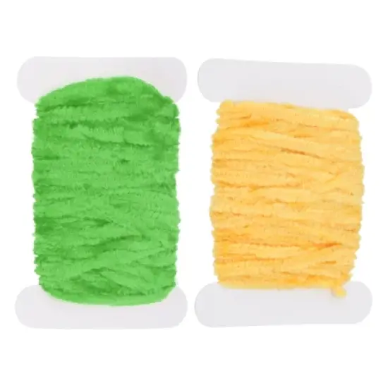 Unique Bargains Rayon Chenille Thick Thread Materials Fly Tying 16.4ft 2 Pcs image {4}