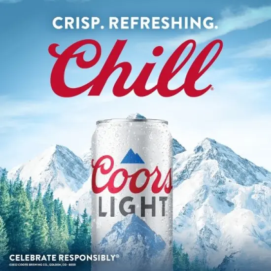 Coors Light Beer - 18pk/12 fl oz Cans image {2}