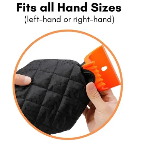 Snow Moover 2 Pack Ice Scrapers Mitt image {2}