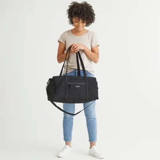 Vera Bradley Women's Microfiber Medium Travel Duffel Bag image {6}