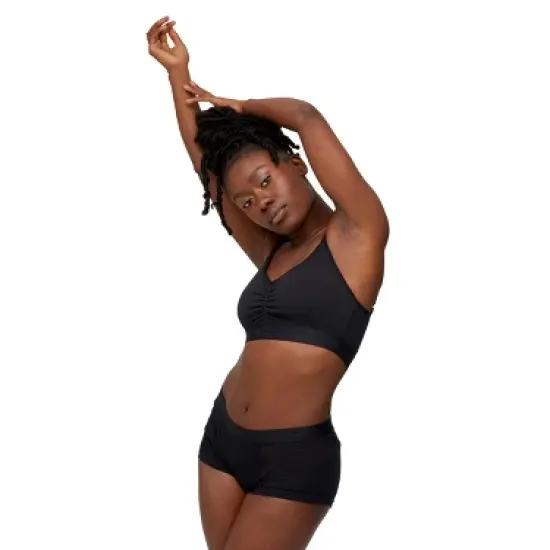 TomboyX V-Neck Bralette, Cotton Adjustable Straps image {7}