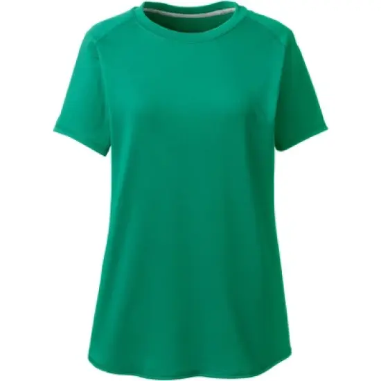 Lands' End School Uniform Women's Short Sleeve Active Gym T-shirt image {10}