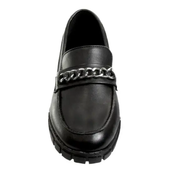 French Toast Girls Lug Loafers School Shoes. (Little Girls-Big Girls) image {3}