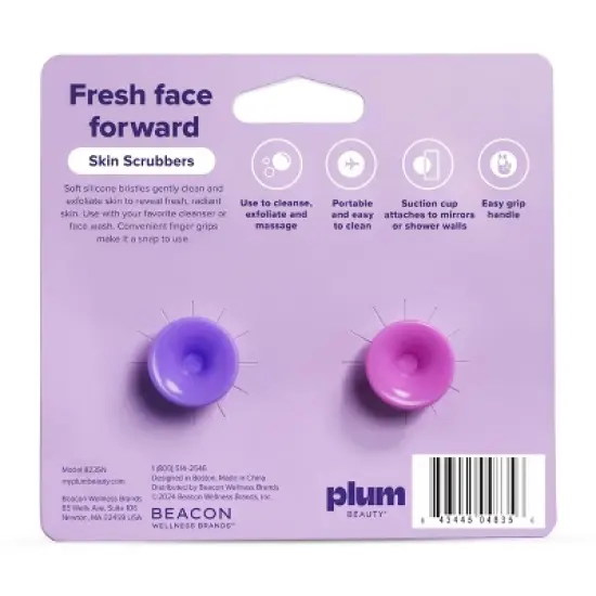 Plum Beauty Skin Scrubber Set image {4}