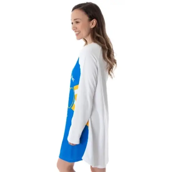 Riverdale Women's River Vixens Costume Raglan Sleep Shirt Pajama Nightgown image {3}