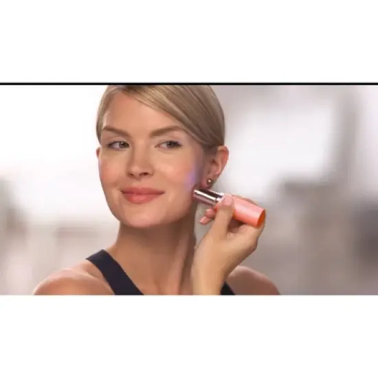 Flawless Women's Finishing Touch Face Razor - Coral image {3}