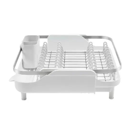Better Houseware Large Expanding Dish Rack in White image {5}