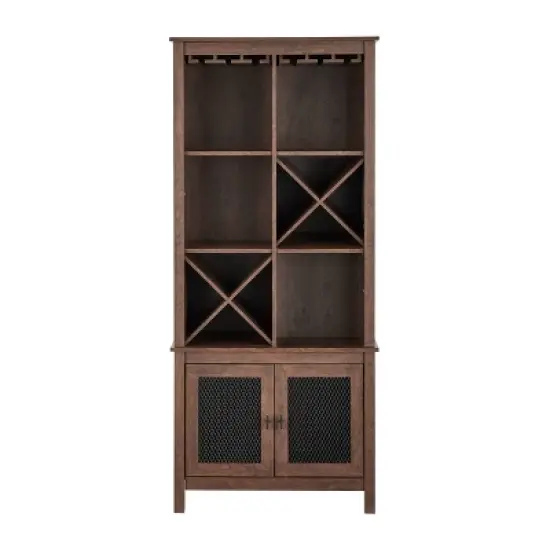 Multipurpose Bar Cabinet and Bookshelf - Home Source image {8}