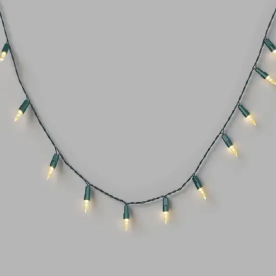 50ct LED Battery Operated Hybrid Miniature String Lights with Green Wire - Wondershop&trade; image {7}