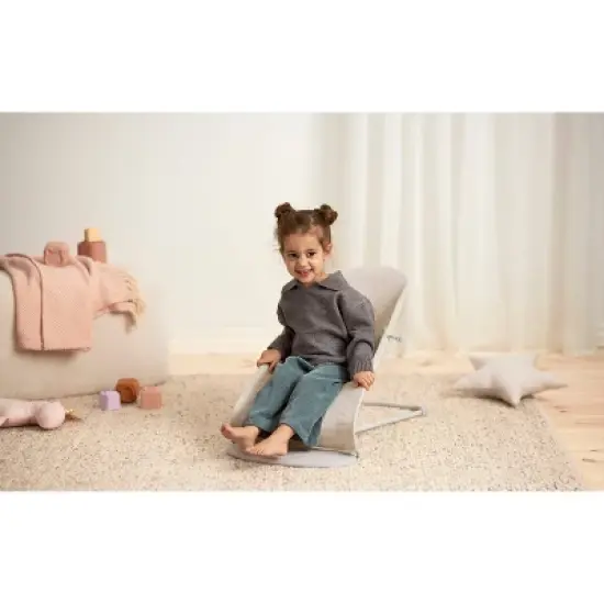 BabyBjorn Bouncer Tri-Fabric with Toy Bar - Beige image {5}