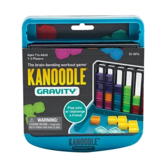 Educational Insights Kanoodle Gravity Game: Problem-Solving Board Game, Shapes & Colors Learning, Solo or Group Play image {1}