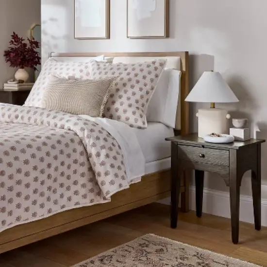 Palma Arched Nightstand Dark Brown - Threshold&trade; designed with Studio McGee image {1}