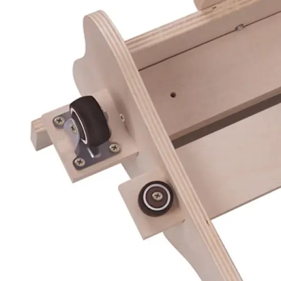 YOOCOZZ 41" Cat Exercise Wheel for Indoor Cats, Cat Running Wheel with Carpeted Runway-Natural image {2}