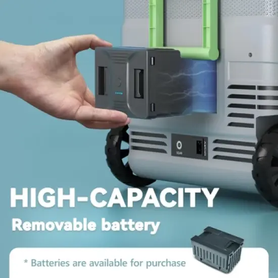 Simzlife 12 Volt Refrigerator, Electric Cooler, Portable Fridge & Freezer for Car, RV, and Home image {7}