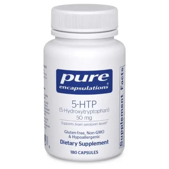 Pure Encapsulations 5-HTP 50 mg - 5-Hydroxytryptophan Supplement for Brain, Eating Behavior, and Serotonin Support* image {8}