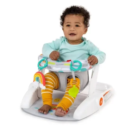Bright Starts Learn-to-Sit 2-Position Floor Seat - Playful Paradise image {7}