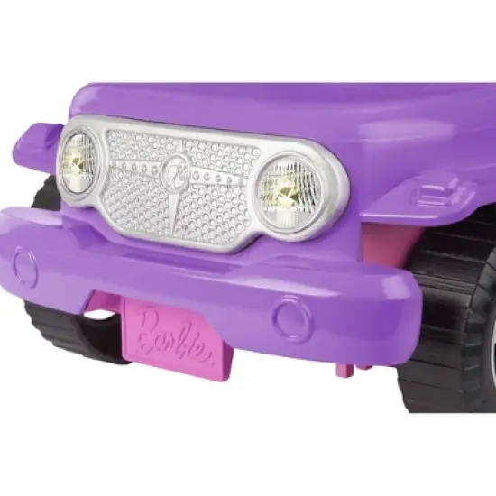 Barbie Purple Jeep Vehicle image {2}