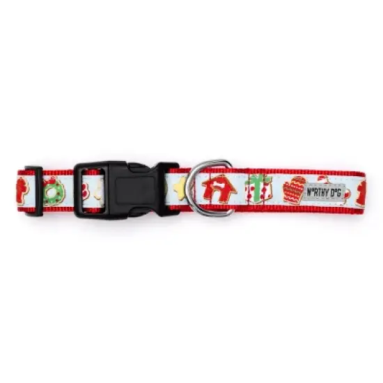The Worthy Dog Cookies for Santa Paws Adjustable Dog Collar image {2}