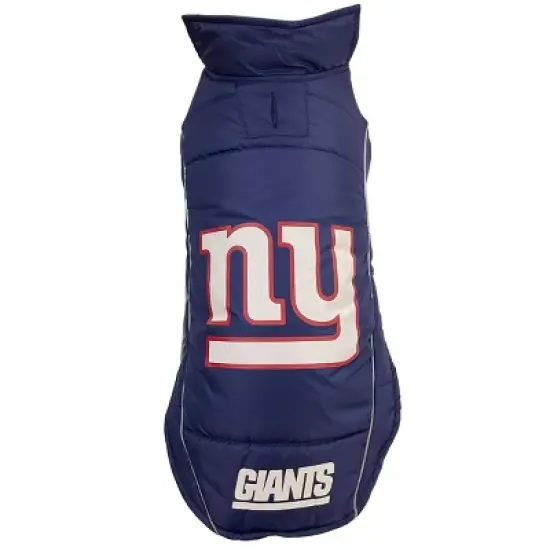 NFL New York Giants Pets Puffer Vest image {3}