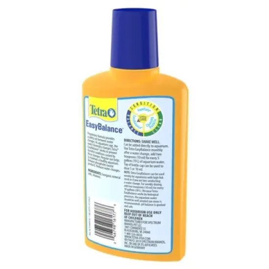 Tetra Easy Balance Regulates pH in Freshwater Aquariums Water Conditioners - 8.45 fl oz image {4}