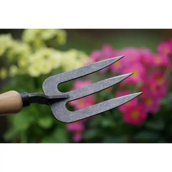 DeWit Welldone Hand Fork &ndash; Heavy-Duty, Well-Balanced Garden Tool, 10.8&rdquo;L image {3}