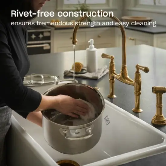 Fissler Original-Profi Collection Stainless Steel Stock Pot with Lid image {1}