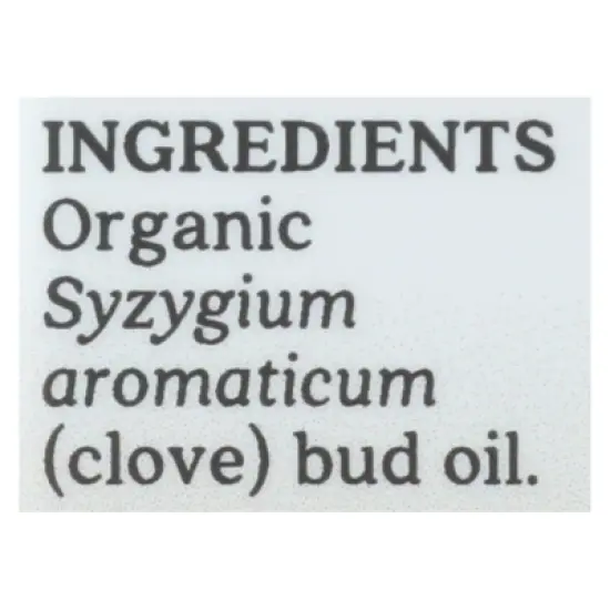 Aura Cacia Organic Clove Bud Pure Essential Oil - 0.25 fz image {4}