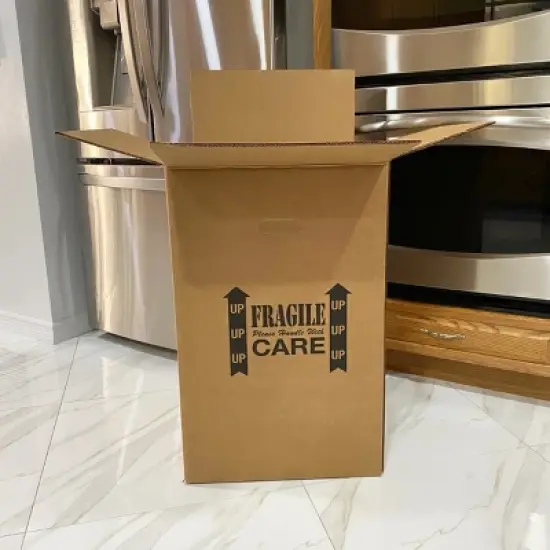 UBMOVE Kitchen Moving Boxes (4 Pack) Double Wall 18x18x28" Heavy Duty Boxes image {6}