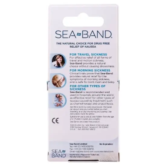 Seaband Nausea Relief Acupressure Wristbands - 2ct image {1}
