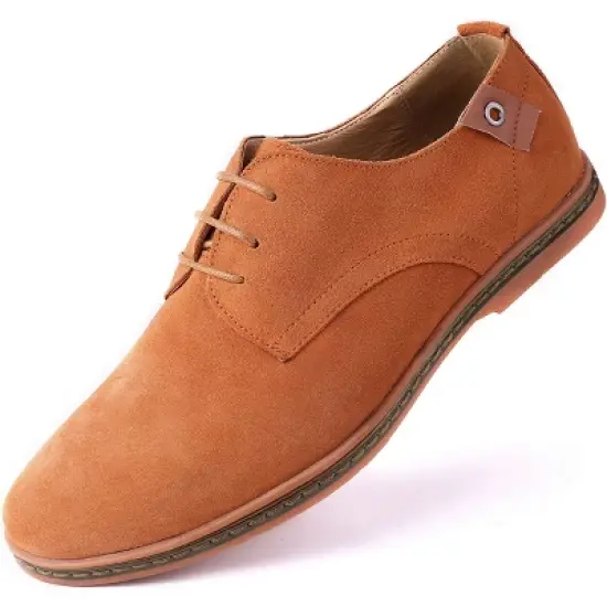 Mio Marino - Men's Classic Suede Oxford Shoes image {7}