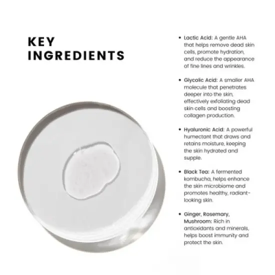 COMUNE AHA Exfoliant Toner with 6% Lactic Acid & 3% Glycolic Acid + Hyaluronic Acid image {2}