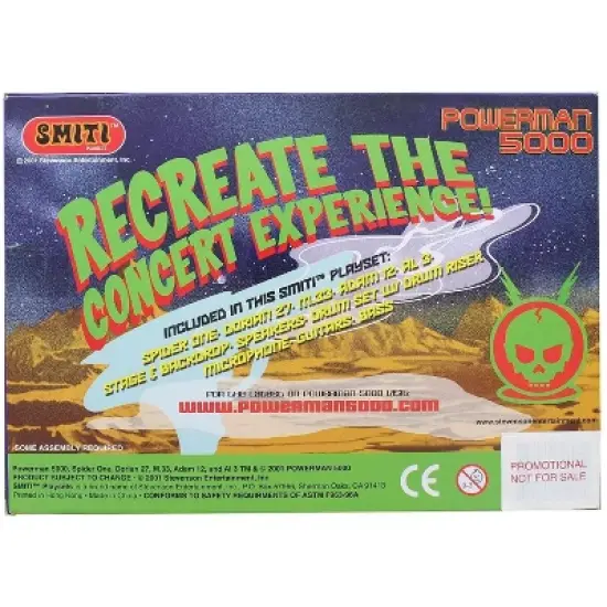 Stevenson Entertainment Powerman 5000 Limited Edition SMITI 3 Inch Mini Figure Set image {1}