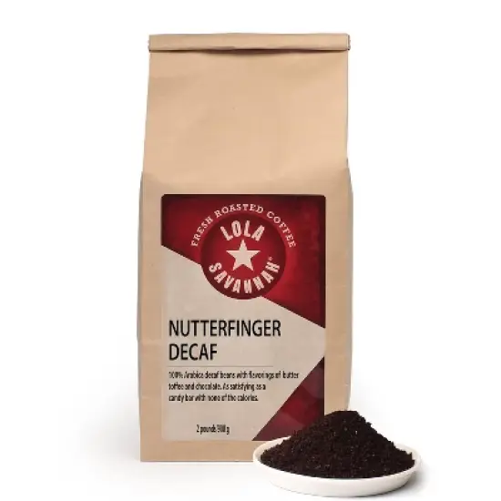 Lola Savannah Nutterfinger Ground Decaf Coffee - 32oz image {8}