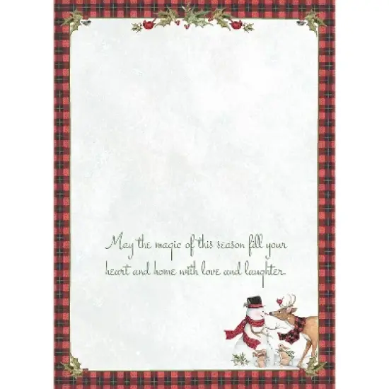 LANG REINDEER KISSES PETITE CHRISTMAS CARD (2004534) image {1}