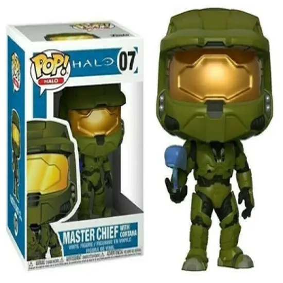 Funko Pop ! Master Chief with Cortana - xBox Halo S1 07 image {1}