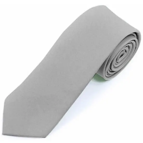 Men's Solid Color 2 Inch Wide And 57 Inch Long Slim Neckties image {6}