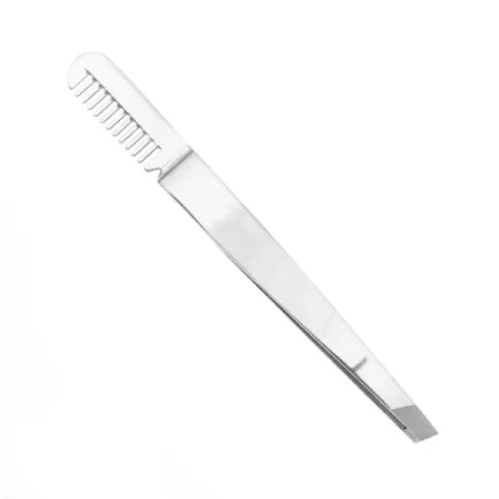 Unique Bargains Durable Eyebrow Tweezer for Bathroom Travel Hotel 1 Pc image {7}