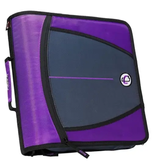 Case It Case-it Mighty Zip Tab 3 3-Ring Zipper Binder D-146 image {1}