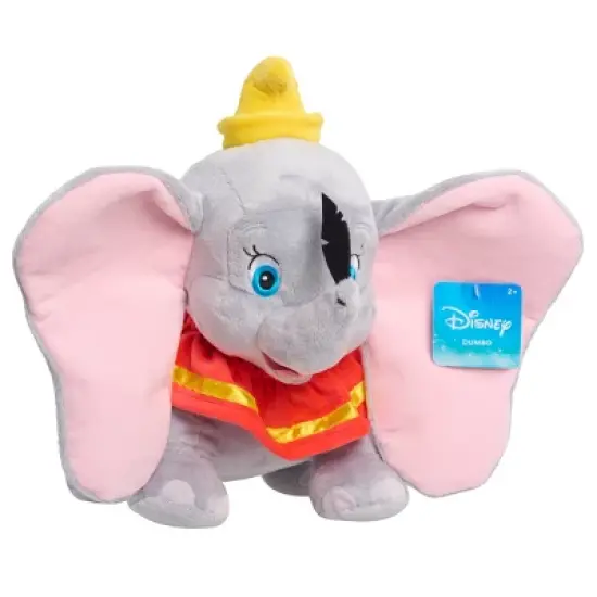 Disney Dumbo Plush Medium: Stuffed Character Toy, Polyester Material, Elephant Theme image {3}