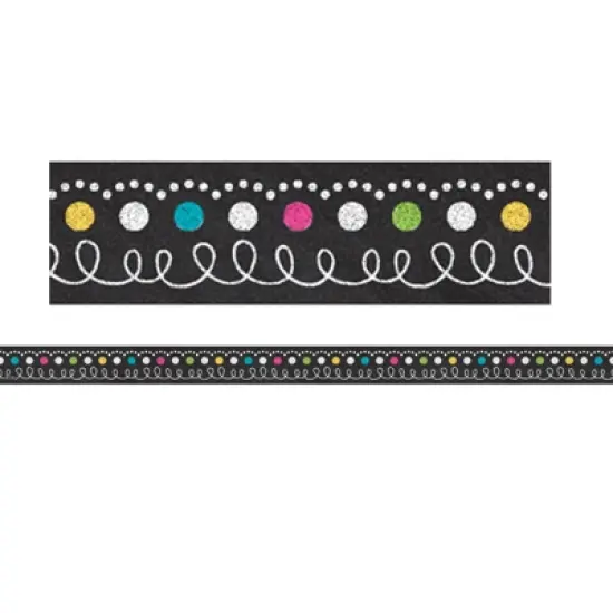 Teacher Created Resources&reg; Chalkboard Brights Magnetic Strips, 12 Feet Per Pack, 6 Packs image {1}