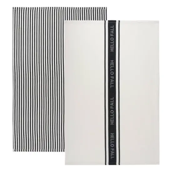 2pk Dishtowels Hello Fall - Bullseye's Playground&trade; image {5}