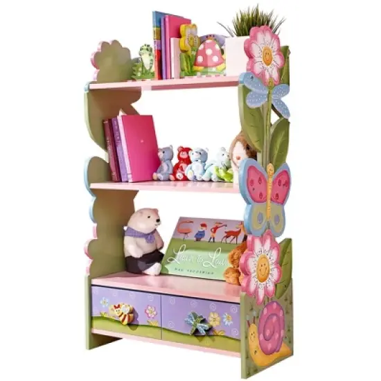 Magic Garden Floral Bookshelf - Fantasy Fields by Teamson Kids image {3}
