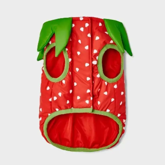 Reflective Strawberry Dog Vest - Boots & Barkley&trade; Cherry Red image {2}