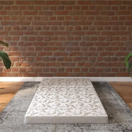 Twin 4" Olee Tri Fold Folding Mattress - Dorel Home Products image {7}