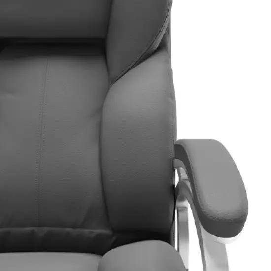 Corliving Workspace Executive Office Chair Steel Gray image {4}