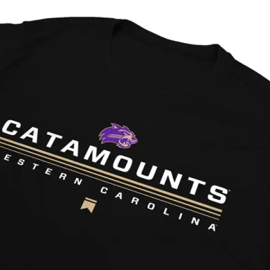 Men's Campus Lab Western Carolina University Lines Collegiate Men's Sport Active T-Shirt image {4}
