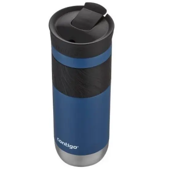 Contigo Byron 2.0 Stainless Steel Travel Mug with SNAPSEAL Lid and Grip, 20 oz, Sake & Blue Corn, 2-Pack image {3}